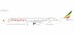 Airbus A350-1000 Ethiopian Airlines ET-BAZ  with 80th anniversary stickers 