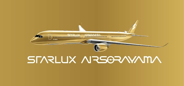 Airbus A350-1000 Starlux Airlines B-58554 Airsorayama Golden; Luxurious packaging 57047