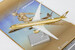 Airbus A350-1000 Starlux Airlines B-58554 Airsorayama Golden; Luxurious packaging  57047