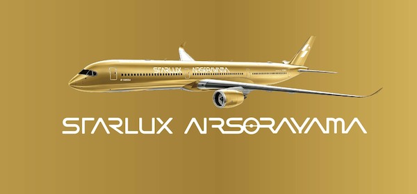Airbus A350-1000 Starlux Airlines B-58554 Airsorayama Golden  57048