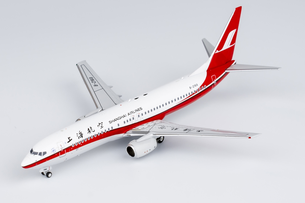 NG Models 58181 Boeing 737-800 Shanghai Airlines B-2168