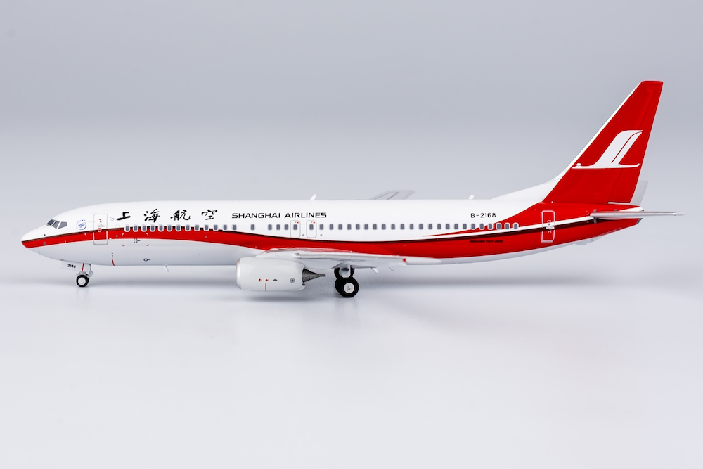 NG Models 58181 Boeing 737-800 Shanghai Airlines B-2168