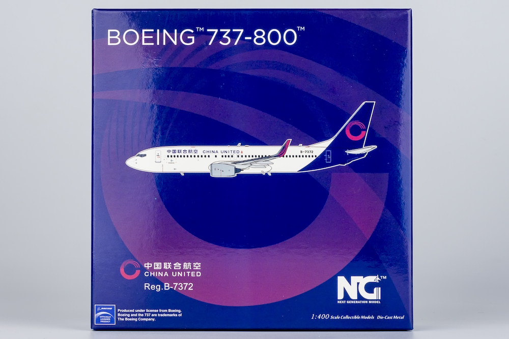 NG Models 58226 Boeing 737-800 China United Airlines B-7372