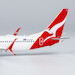 Boeing 737-800 Qantas VH-VZU 1st Qantas Boeing 737 to wear the split scimitar winglets 'Lorne'  58236