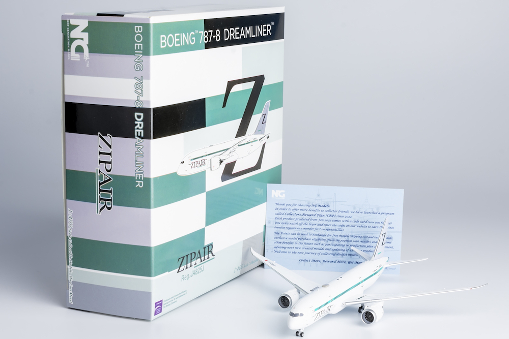 NG Models 59020 Boeing 787-8 Dreamliner ZIPAIR Tokyo JA825J