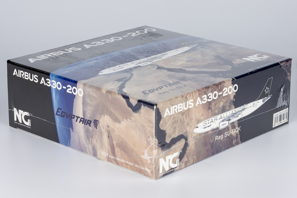 NG Models 61086 Airbus A330-200 EgyptAir Star Alliance SU-GCK