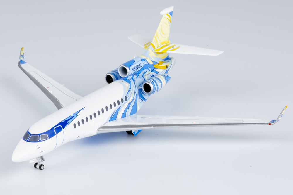 NG Models 71011 Falcon 7X Private Special Livery N666ZL