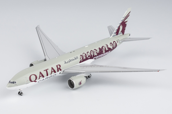 Boeing 777-200F Qatar Airways Cargo Moved by People A7-BFG 72025