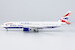 Boeing 777-200ER British Airways G-YMMJ official airlines of England football team; equipped with TRENT 800 engines  72031