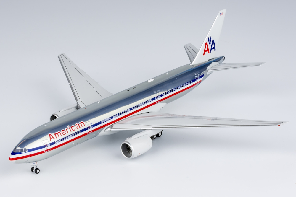 NG Models 72046 Boeing 777200ER American Airlines N795AN chrome NG Models 72046 Boeing 777200ER American Airlines N795AN chrome