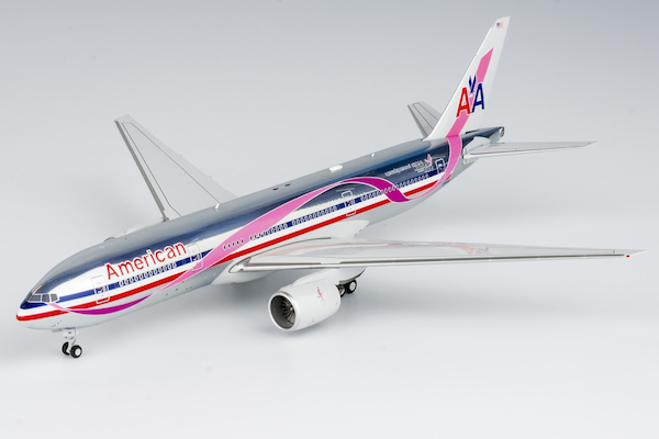 Boeing 777-200ER American Airlines N759AN Pink Ribbon cs, polished cs  72049