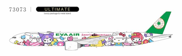 Boeing 777-300ER Eva Air HELLO KITTY “Candy Jet” Sanrio Characters B-16740 (ULTIMATE COLLECTION) 73073