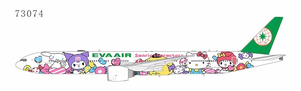 Boeing 777-300ER Eva Air HELLO KITTY “Candy Jet” Sanrio Characters B-16740 73074