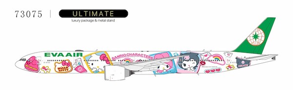 Boeing 777-300ER Eva Air Hello Kitty Besties Jet B-16722 (ULTIMATE COLLECTION) 73075