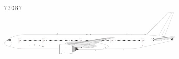 Boeing 777-300ER Blank Model  73087