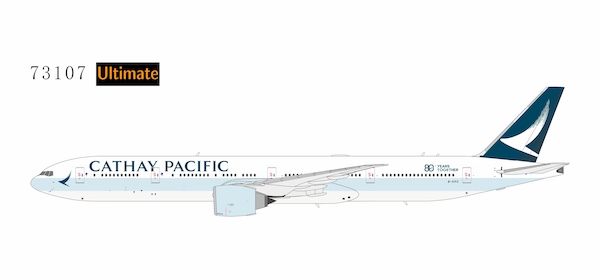 Boeing 777-300ER Cathay Pacific Airways B-KPO large titles; "80 Years Together" sticker; Luxurious packaging  73107 ULTIMATE