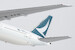 Boeing 777-300ER Cathay Pacific Airways B-KPO large titles; "80 Years Together" sticker  73108
