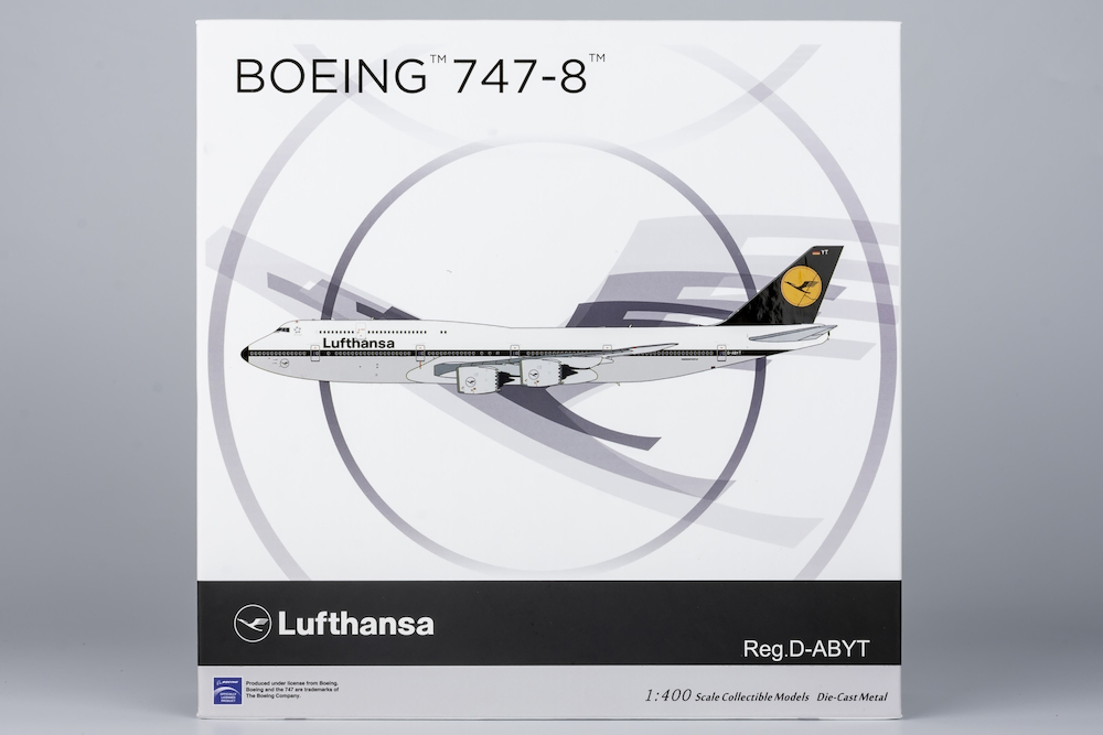 航空機・ヘリコプター NG models 1/400 Lufthansa Boeing747-8 ScaleModelStore.com :: NG Models 1:400 - DLH021 - Lufthansa Boeing