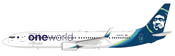 Boeing 737-900ER Alaska Airlines N487AS One World  79001
