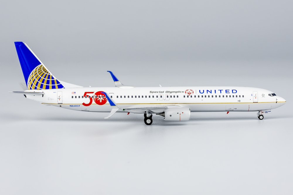 s*5様 NG wings Boeing 737-900 1:200 NG Models 79015 Boeing 737-900ER United Airlines Special Olympics