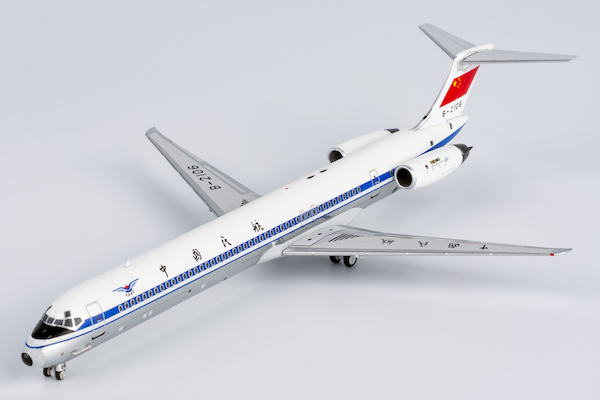 McDonnell Douglas MD82 CAAC "the 1st MD-82 assembled in Shanghai, China" B-2106 polished belly  83015