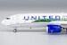 Boeing 737-MAX-8 United Airlines N77259 Connecting the world. Ensuring a better future. sticker 88039