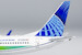 Boeing 737-MAX-8 United Airlines N77259 Connecting the world. Ensuring a better future. sticker 88039