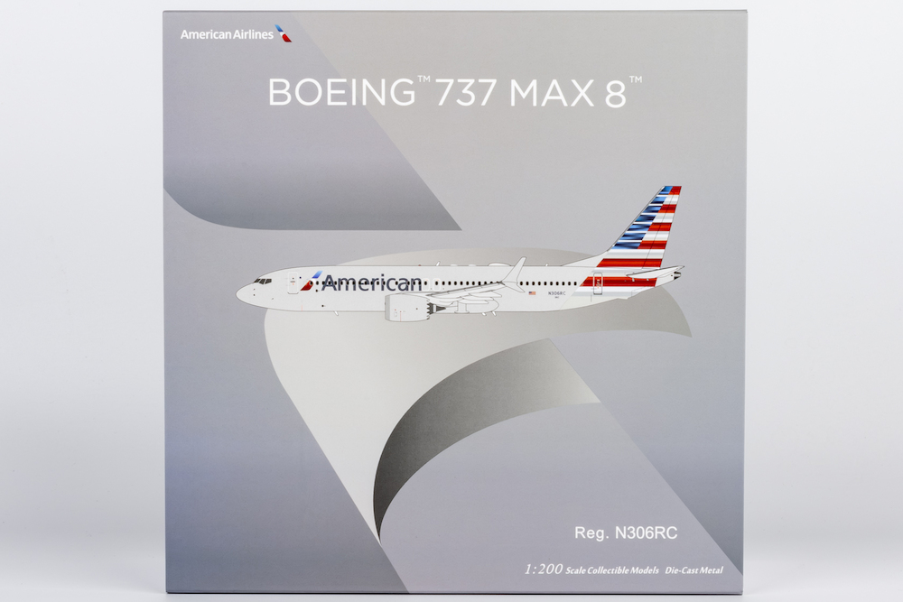 NG Models 92017 Boeing 737 MAX 8 American Airlines N306RC