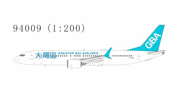Boeing 737 MAX 9 Greater Bay Airlines B-KWA  94009