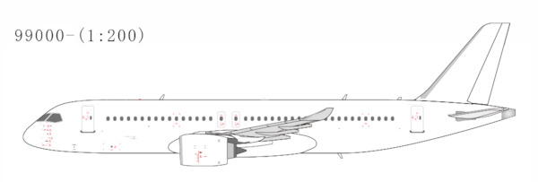 COMAC C919 Blank Model 99000