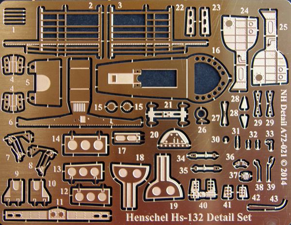 Henshel HS132 Detail set (RS Models) A72-021