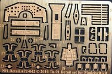 Tupolev Tu91 Boot Detail set (Modelvit) A72-042