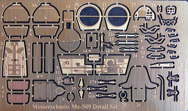 Messerschmitt Me-509 Detail Set for RS  A72-053