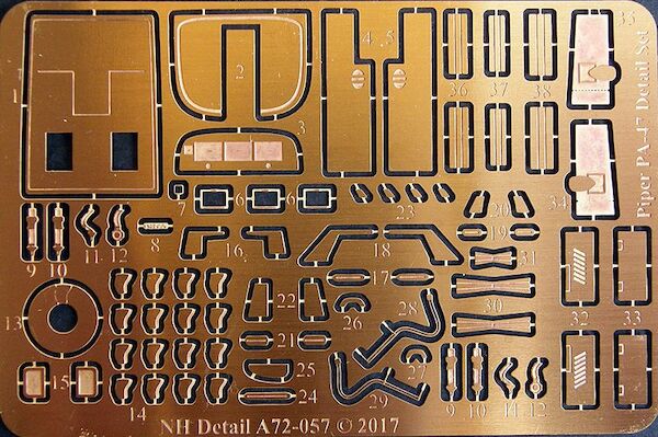 Piper PA-47 Detail Set for A-Model A72-057