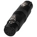 Adaptercable 5-pin XLR Airbus type plug to 2 x General Aviation plugs AD-003