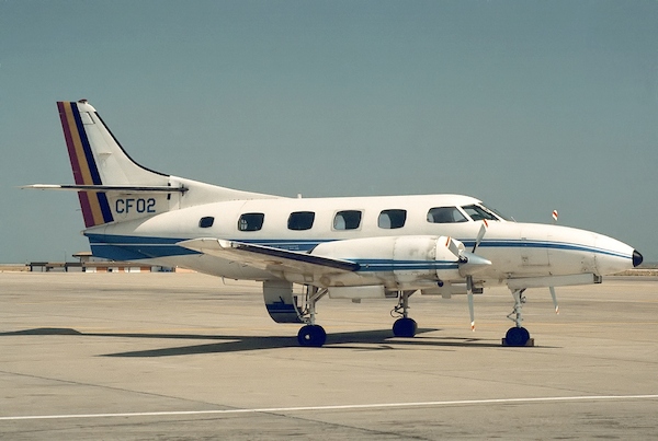 Fairchild Swearingen Merlin (Belgian AF) Nixke2