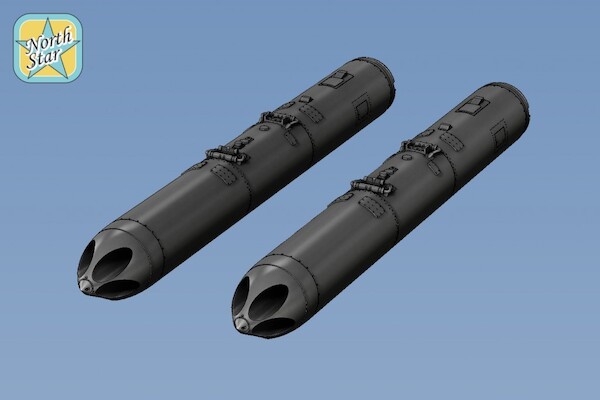 Soviet R13 FFAR Pods (2x)  NS48100