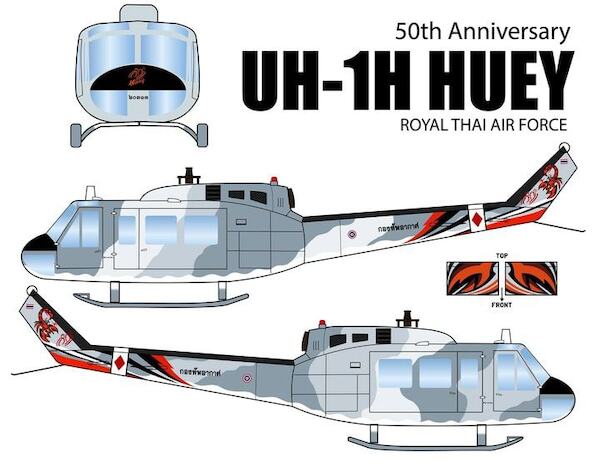 Bell UH1H (Royal Thai AF 50th Anniversary) NPP144001