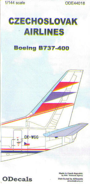 Boeing 737-400 (CSA Czechoslovak Airlines) ode44018