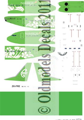 Boeing 737-300 (Air New Zealand Holiday Scheme)  OMD-B737-14410