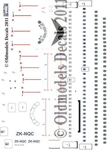 Boeing 737-200 (Airwork/ Courier post) OMD-B737-20008
