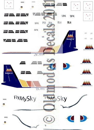 BN2 Islander (Mountain Air, Fly my Sky)  OMD-BN2-7204