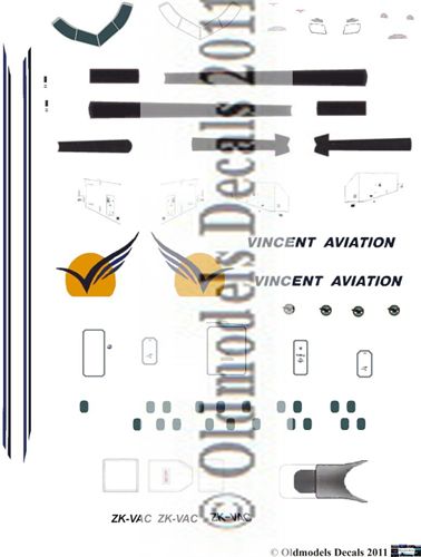 De Havilland DHC8-100 (Vincent Aviation) for Sasquatch and Welsh Model  OMD-dhc8-14402