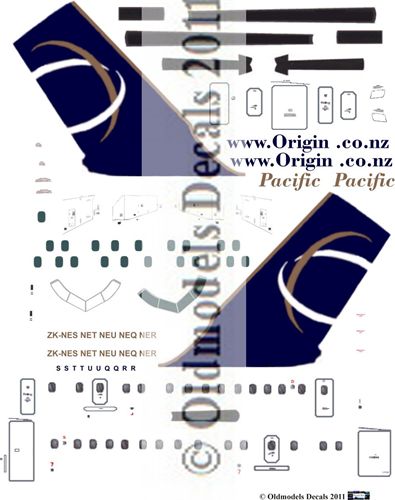 De Havilland DHC8-100/300 (Origin Pacific Airlines) for Sasquatch and Welsh Model OMD-dhc8-14405