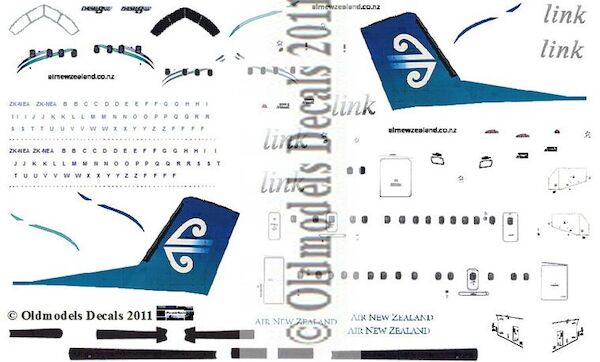 De Havilland DHC8-Q311 (Air New Zealand) for Sasquatch and Welsh Model  OMD-dhc8-14406