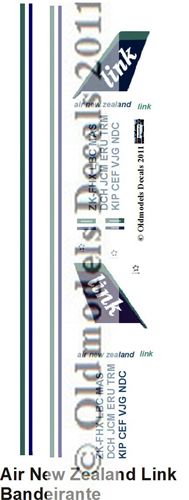 Embraer EMB110 Bandeirante (Air New Zealand - Teal/Blue Scheme) for Duarte kit OMD-emb110-7202
