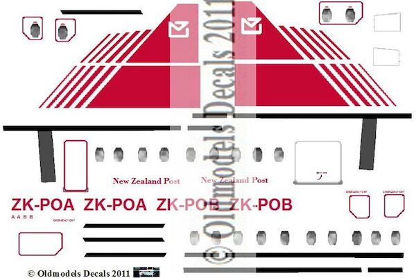 SA226 Metroliner (NZ post) OMD-SA226-7205