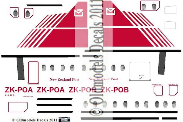 SA226 Metroliner (NZ post)  OMD-SA226-7205