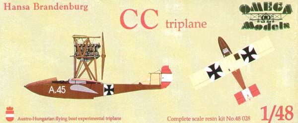 Hansa Brandenburg CC Triplane  48028