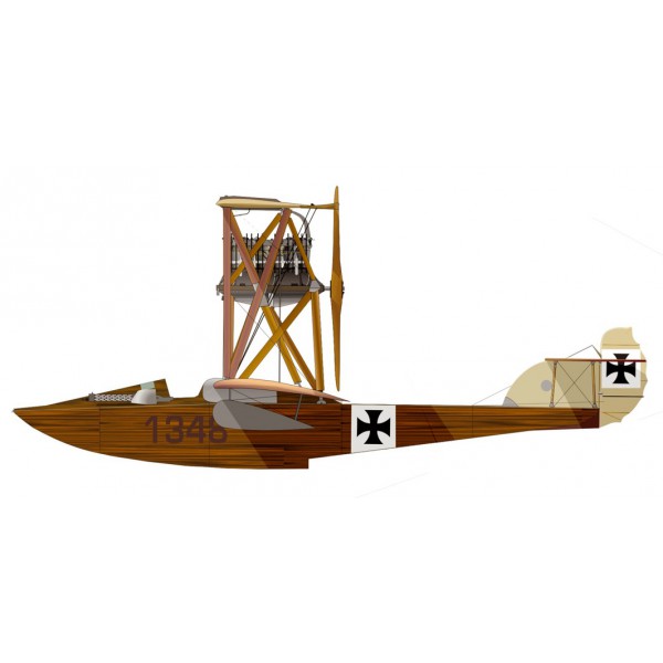 Hansa Brandenburg W22 cc no 1348 48048